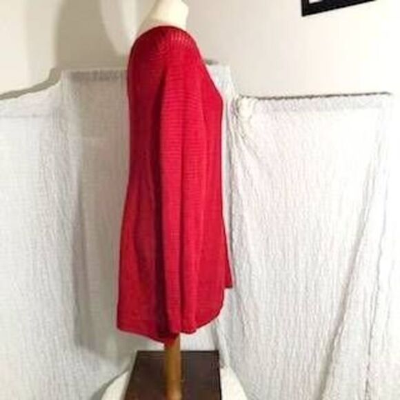 a.n.a Red Knit Sweater Top Size 2X - Picture 2 of 9